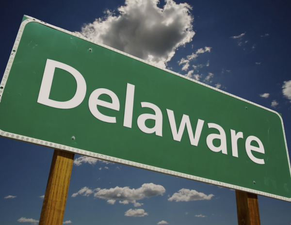 Delaware sign representing the Delaware Alternative Entity Tax Requirements